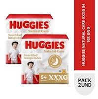 Huggies Natural Care XXXG 54